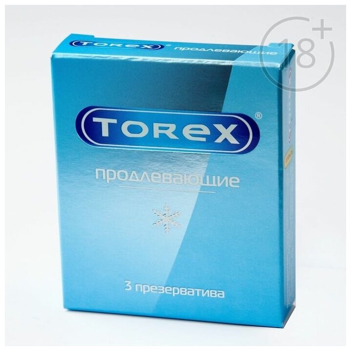 Презервативы «Torex» Продлевающие, 3 шт 1103750