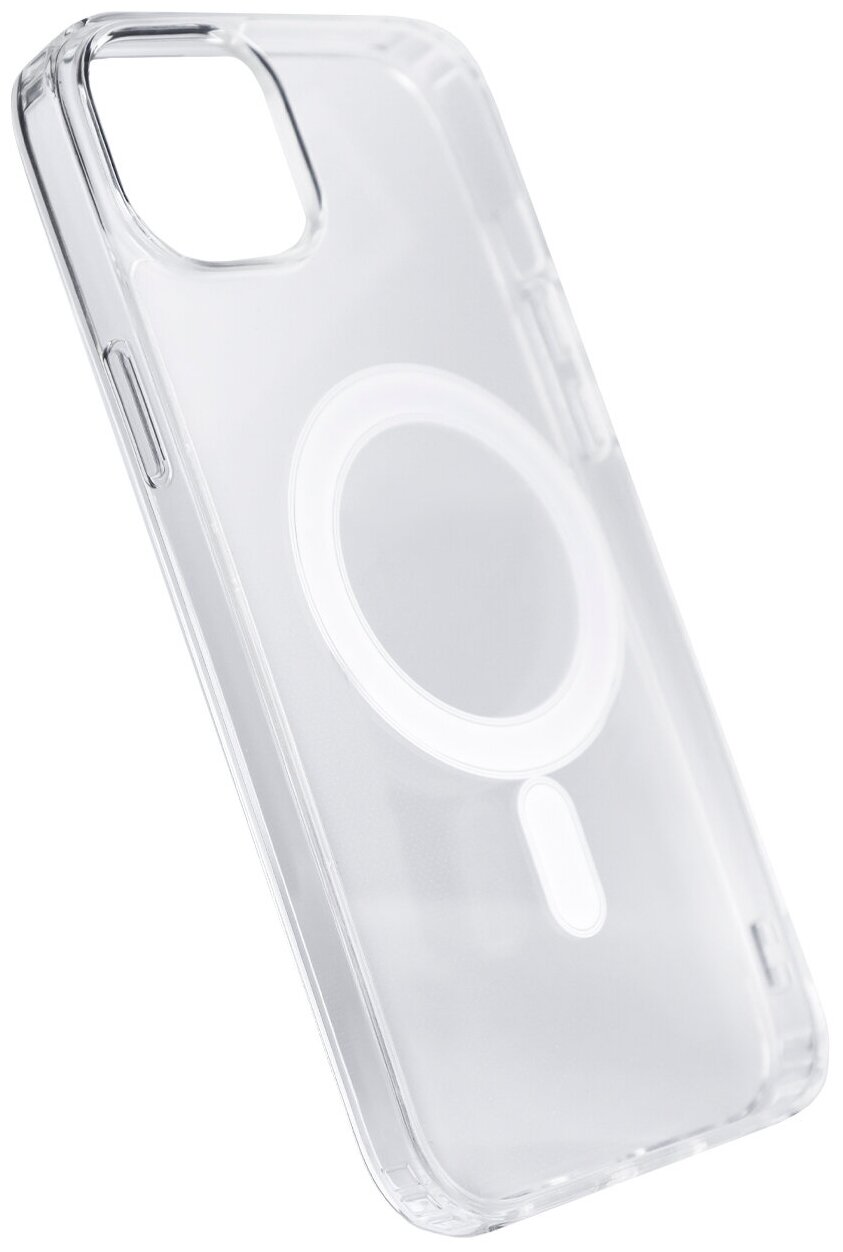 Чехол-накладка LuxCase Magnet для смартфона Apple iPhone 14 Plus, Термопластичный полиуретан, Прозрачный 66512 - фото №1
