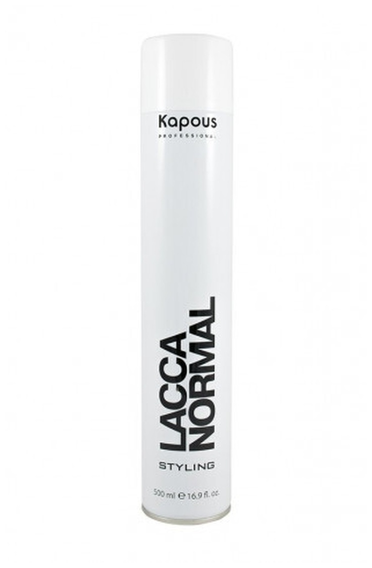 Лак KAPOUS аэрозольный для волос нормальной фиксации 500 мл