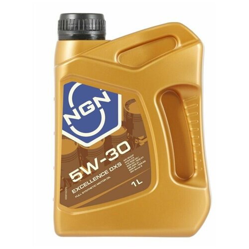 Синтетическое моторное масло NGN Excellence DXS 5W-30, 4 л