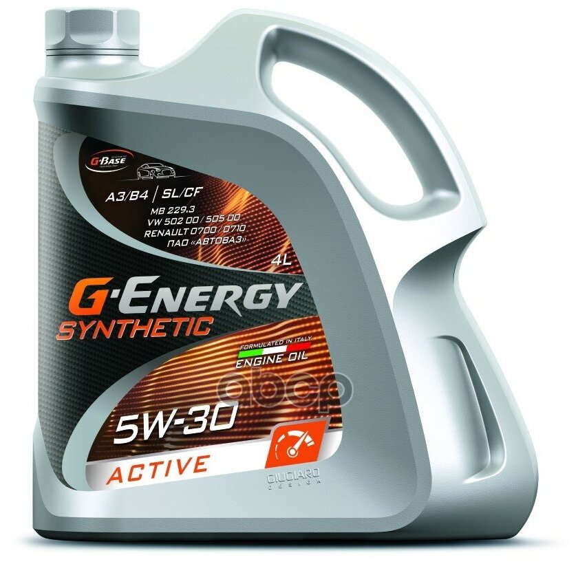 G-Energy Масло Моторное G-Energy Synthetic Active 5w-30 Синтетическое 4 Л 253142405