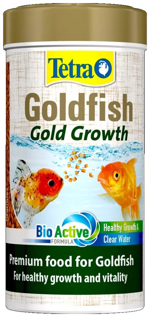 Корм для рыб Tetra Goldfish Gold Growth 250мл шарики - фотография № 3