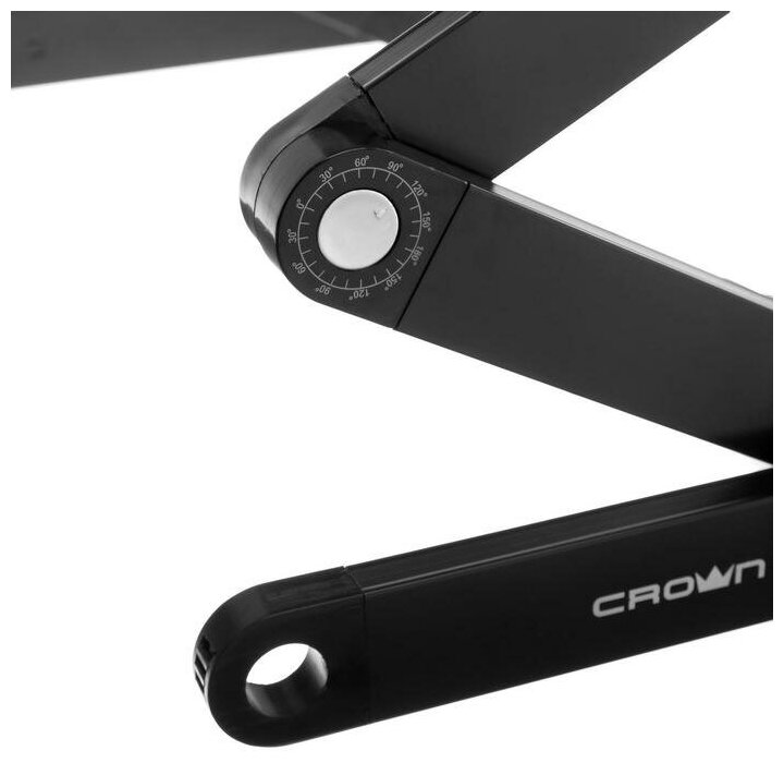 Подставка-столик под ноутбук Crown Micro CMLS-115 (black) 17”