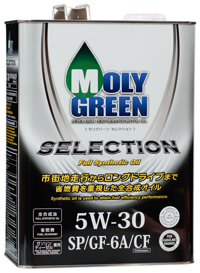 MolyGreen Моторное масло MOLY GREEN SELECTION 5W30 SN/GF5 (4л)