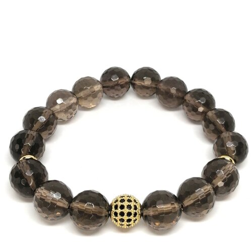 Браслет раухтопаз 10 мм