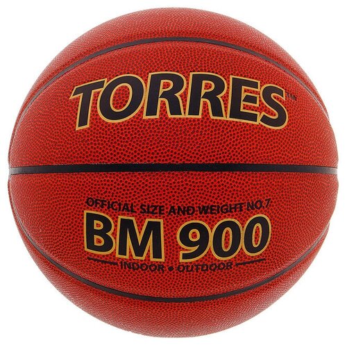 TORRES Мяч баскетбольный Torres BM900, B30037, размер 7