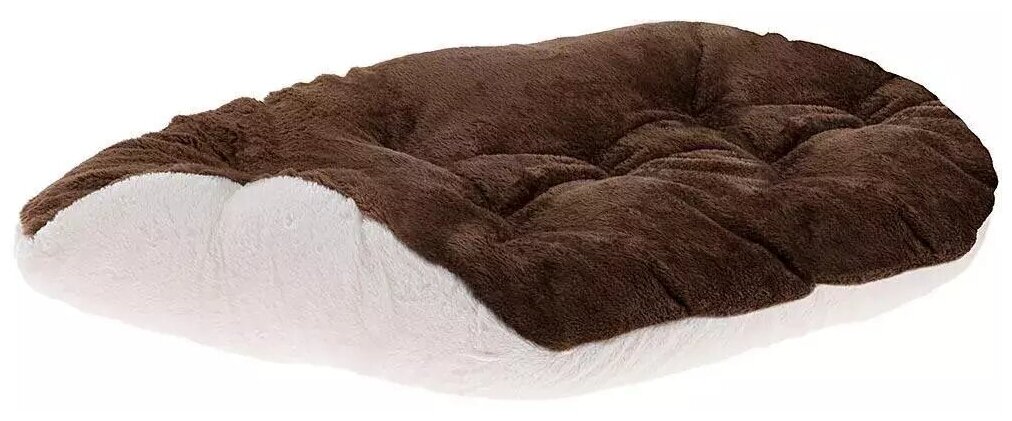Подушка для собак и кошек Relax 55/4 SOFT коричневая - фотография № 5