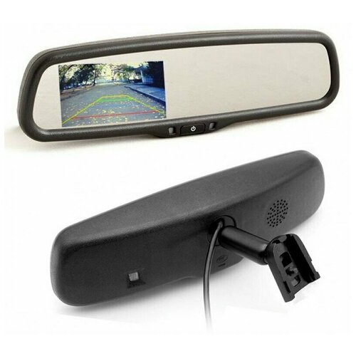 Монитор в зеркале заднего вида 43 взамен штатного 410000₽