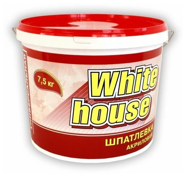 Шпатлевка универсальная для наружных и внутренних работ White House 3,6 кг - фотография № 4