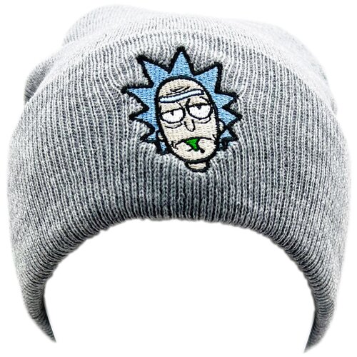 Шапка с логотипом Skully beanie r &m gray