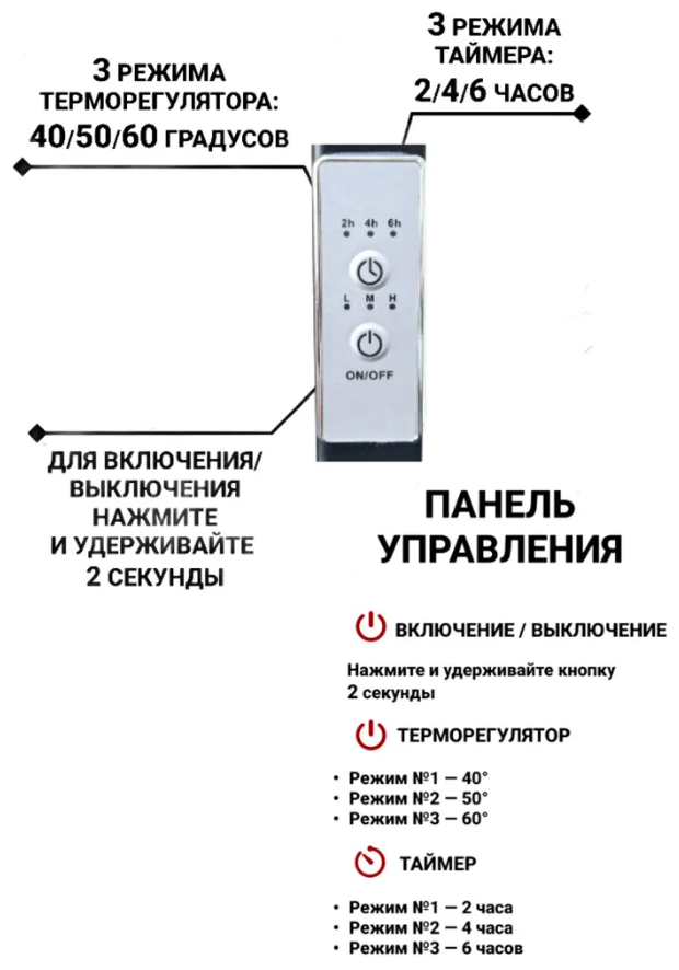 Полотенцесушитель Тругор СП 20 кв П 800х500 мм черный ВГП - фотография № 4