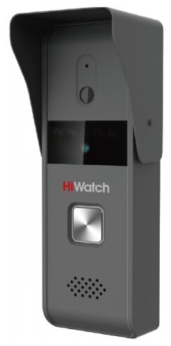 Переговорное устройство (домофон) HiWatch DS-D100KF серый - фотография № 3