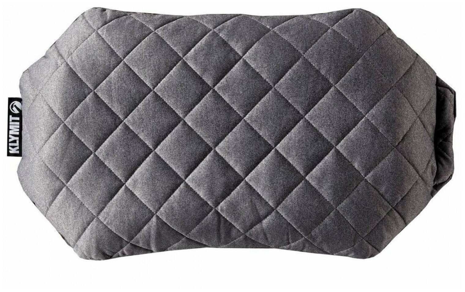 Надувная подушка Klymit Pillow Luxe Grey, серая - фотография № 8