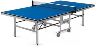 Теннисный стол Start Line Leader синий, для помещений, без сетки