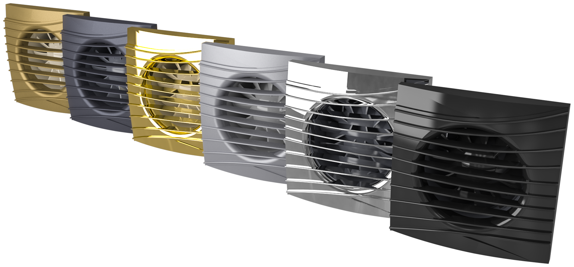 Вентилятор осевой вытяжной с обратным клапаном SILENT 5C gray metal, D 125 - фотография № 8