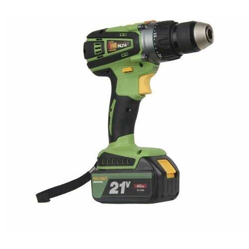 Аккумуляторный ударный шуруповёрт ProCraft PA214 21В 4Ач 1092000₽