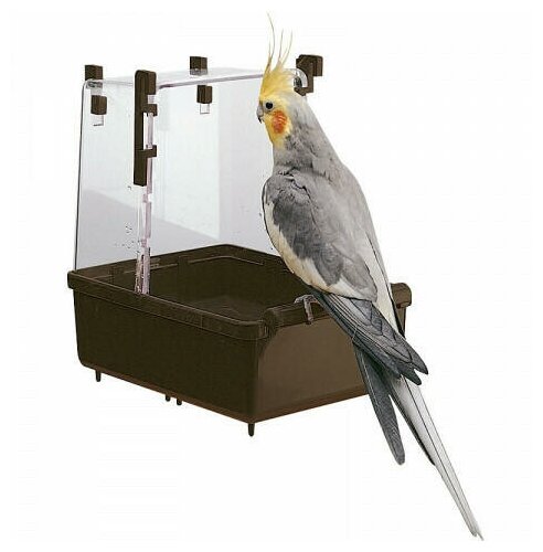 Купалка Ferplast L101 для птиц, Ванночка для средних попугаев - фотография № 2