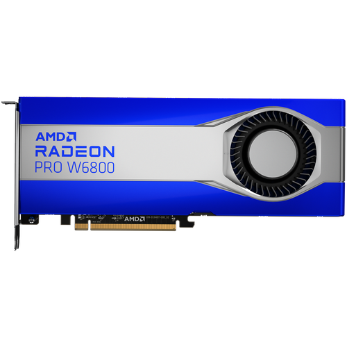 Видеокарта DELL AMD Radeon Pro W6800, 490-BHCL, 32ГБ, GDDR6, oem