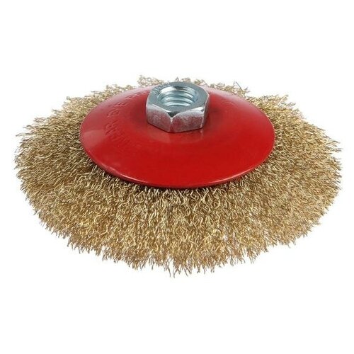 Щетка металлическая для УШМ ЛОМ тарелка М14 125 мм 381₽