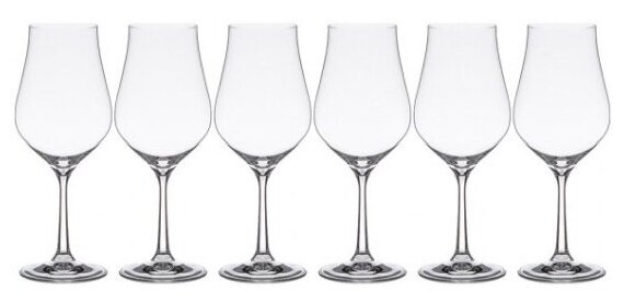 Набор бокалов для вина Crystalex TULIPA CR450101T 6шт, 450мл