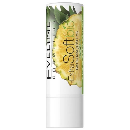 Бальзам для губ EVELINE EXTRA SOFT BIO, PINEAPPLE