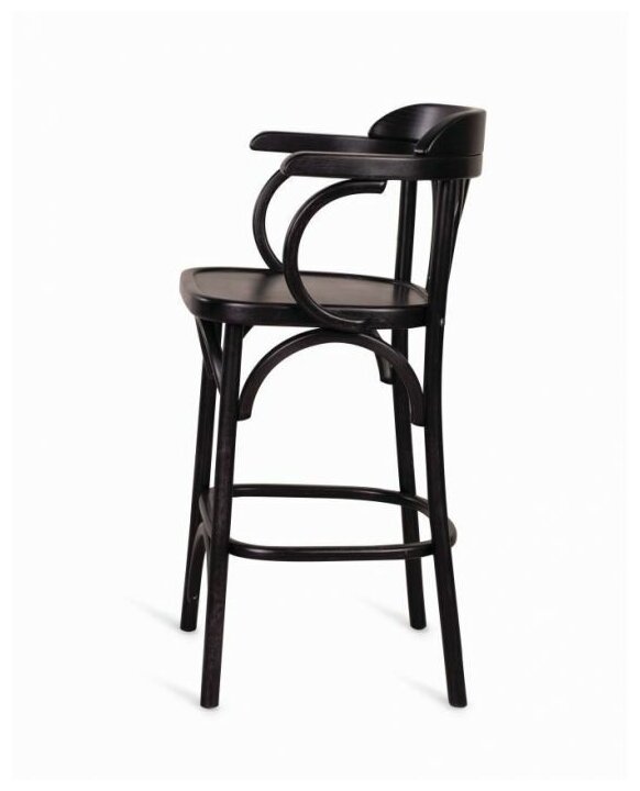 Стул барный 650 Венский твердый (венге) — фото 1