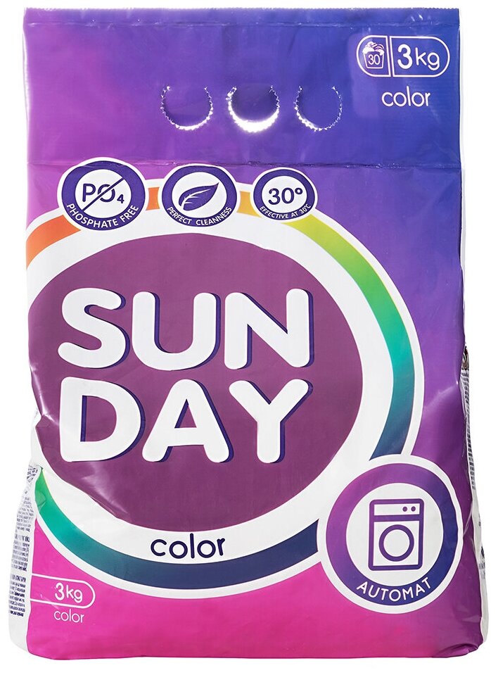 SUNDAY c  "    - Color "  3 