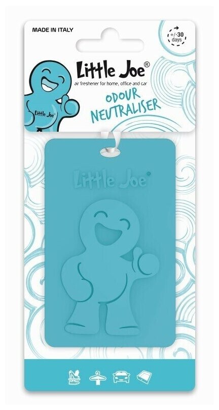 Ароматизатор полимерный подвесной Little Joe Scented Card Odour, Нейтрализатор запаха