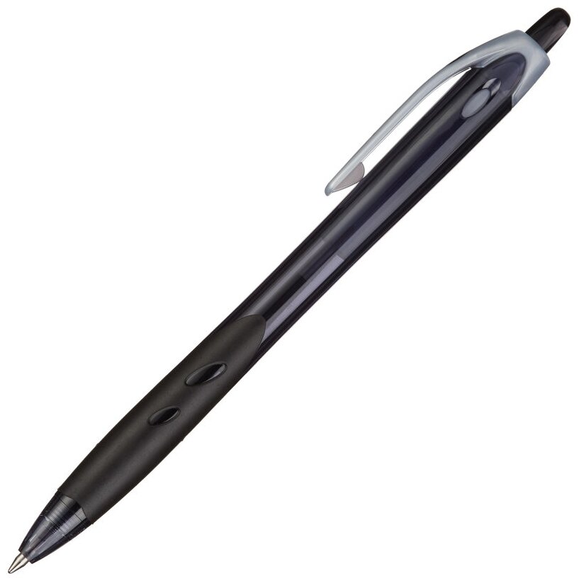 Ручка шариковая автомат. PILOT BPRG-10R-F REXGRIP черн,0.22, масл, манж