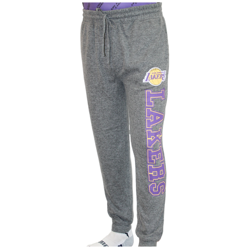 Спортивные брюки мужские NBA LA Lakers темно-серые, р.M