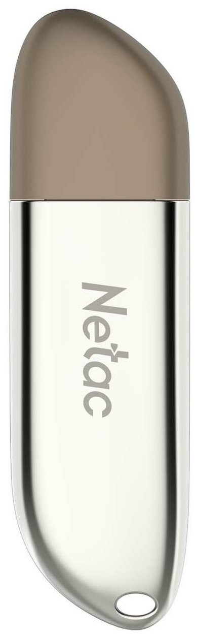 Флеш Диск Netac U352 32Gb , USB2.0, с колпачком, металлическая