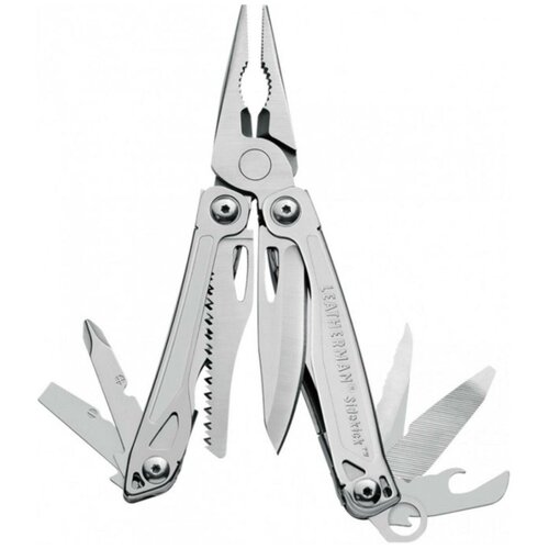 мультитул leatherman rebar с нейлоновым чехлом коричневый Мультитул Leatherman Sidekick 831439 с нейлоновым чехлом