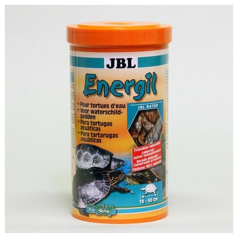 Корм JBL GMBH & CO. KG Energil из целиком высушенных рыб и рачков для крупных водных черепах, 2,5 л. (430 г.) - фотография № 2