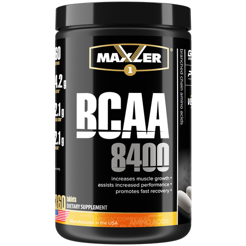 Комплекс аминокислот Maxler BCAA 8400, 360 таблеток