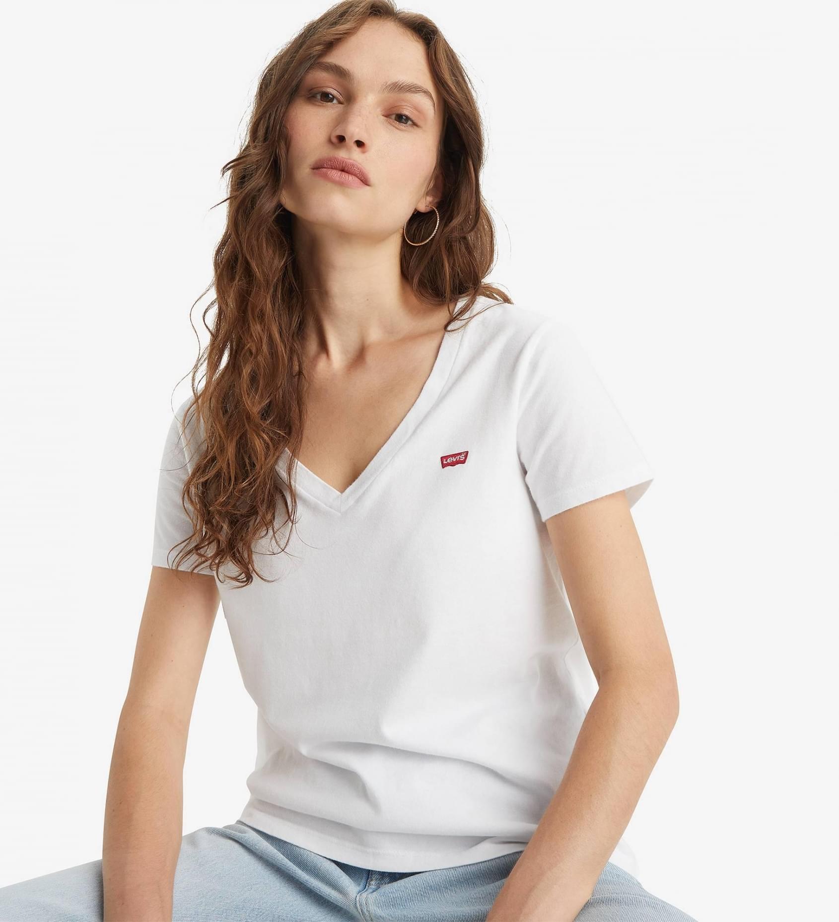 Футболка Levi's, размер M, белый — фото 1