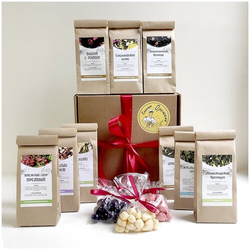 Капитан Орешкин набор чая подарочный 