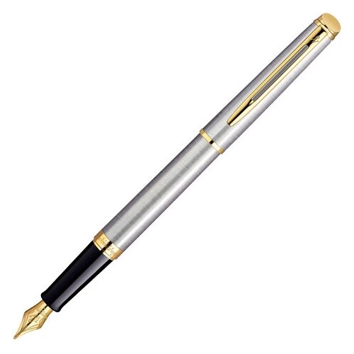 waterman hemisphere stainless steel ct перьевая ручка f Waterman Hemisphere - Stainless Steel GT, перьевая ручка, F