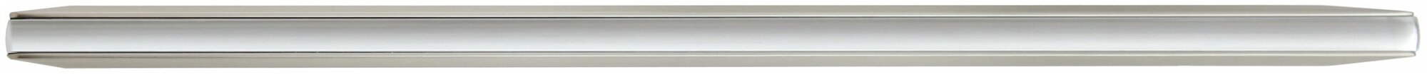 Ручка мебельная ARCADA, длина - 181 мм, установочный размер - 160 мм, цвет - Атласный сатиновый никель/Хром, материал-цинк-алюминий, RS285BSN/CP - фотография № 2