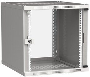 Шкаф коммутационный ITK Linea WE (LWE3-09U66-GF) настенный 9U 600x600мм
