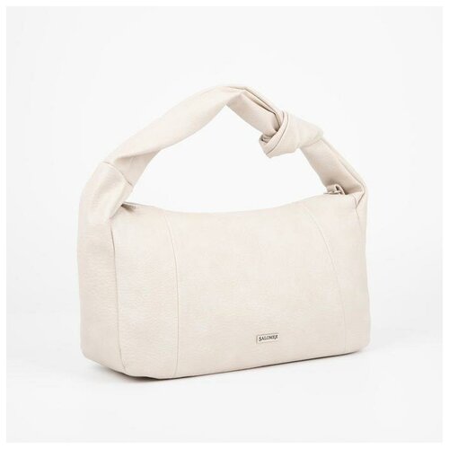 фото Сумка-багет на молнии, цвет белый magic store