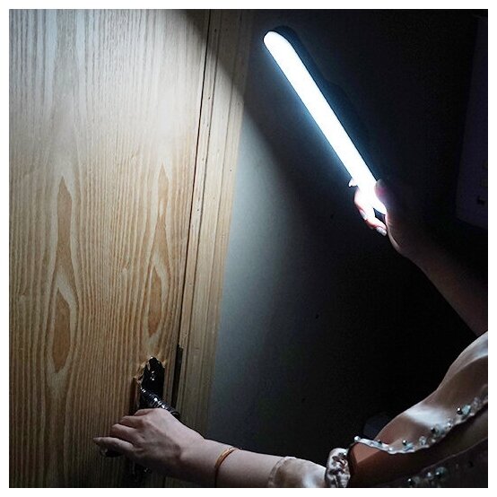 Светильник-ночник светодиодный, линейный, переносной c магнитом, для кухни, шкафов, стеллажей - фотография № 3
