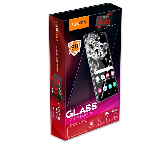 Противоударное стекло FaisON GL-08 для Apple iPhone 12 mini противоударное стекло faison gl 08 для apple iphone x iphone xs iphone 11 pro