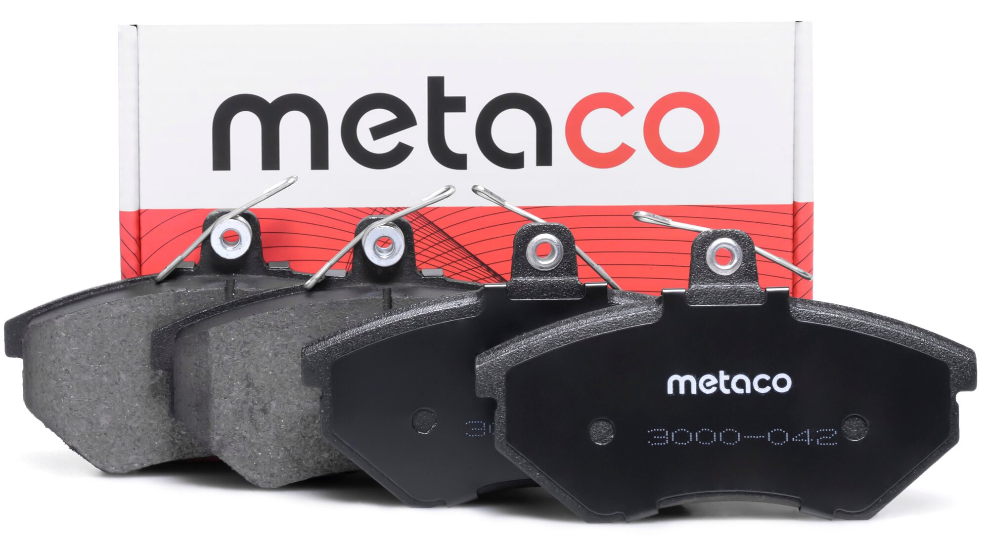 Колодки тормозные передние к-кт Metaco 3000042
