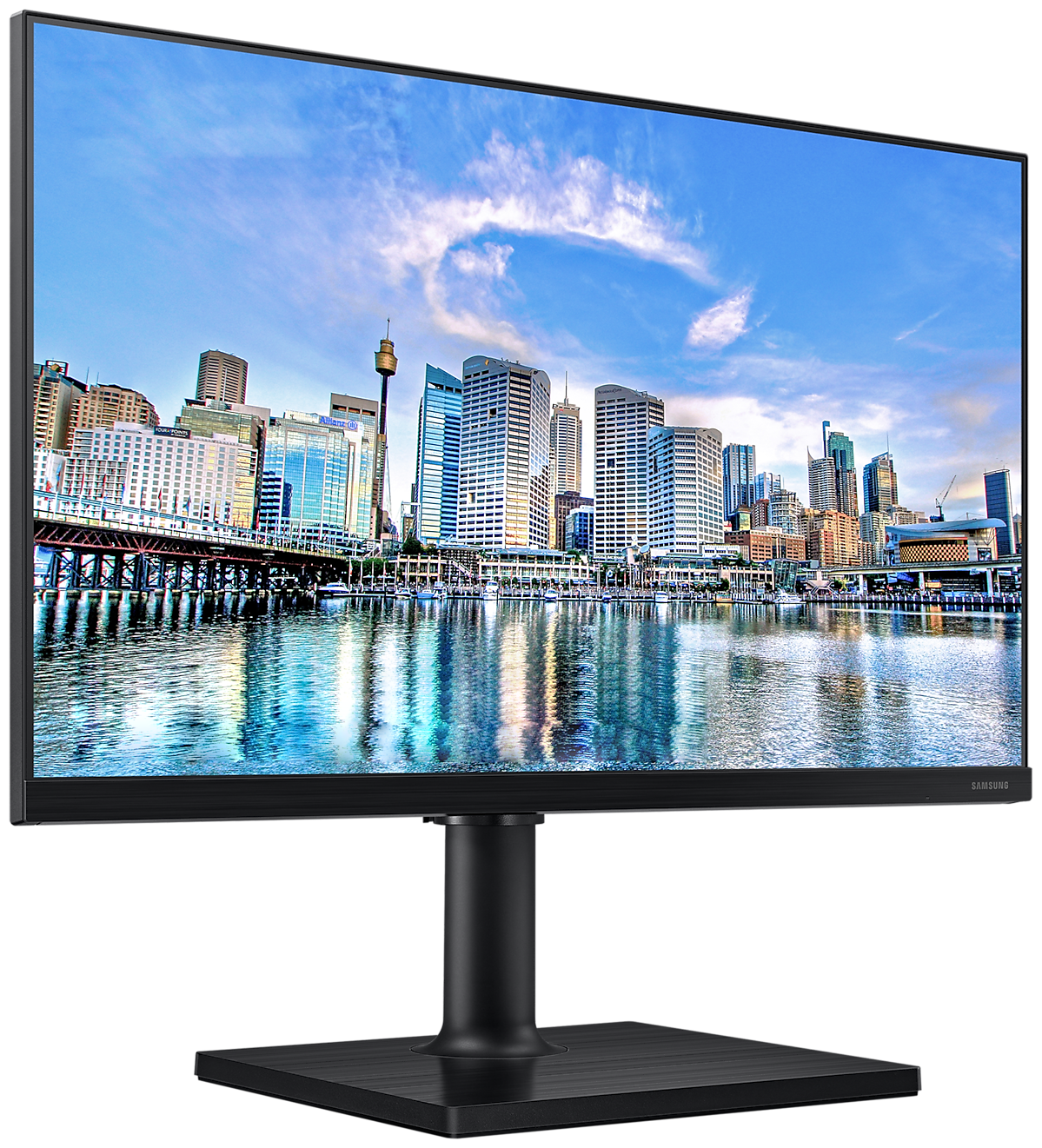 24" Монитор Samsung F24T450FQC 1920x1080 75 Гц IPS