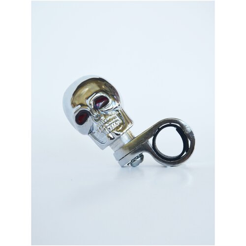 Ручка на руль лентяйка для рулевого колеса вращение на 360 градусов подшипниковая ручка для руля череп 529₽