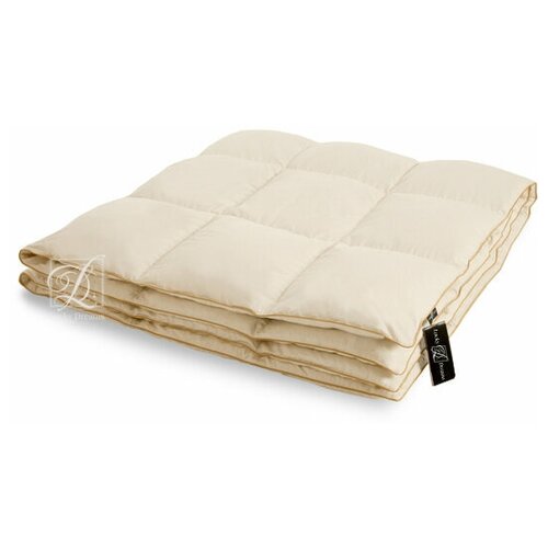 Одеяло «Sandman» легкое 1.5-спальное (140х205) серый пух сибирского гуся/батист
