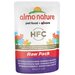 Almo Nature Classic Raw Pack Adult Cat Chicken Breast & Duck Fillet паучи с 75% мяса (куриная грудка и утиное филе) для взрослых кошек - 55 г х 24 шт