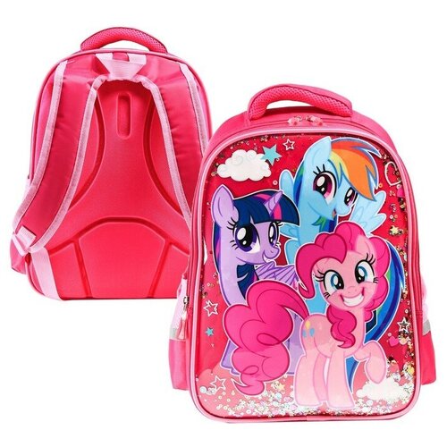 Рюкзак школьный Пони 39 см х 30 см х 14 см My little Pony