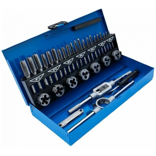 Набор плашек и метчиков 32 предмета GOODKING PM-10032, метчики для нарезания резьбы, метчики для нарезания, набор инструментов