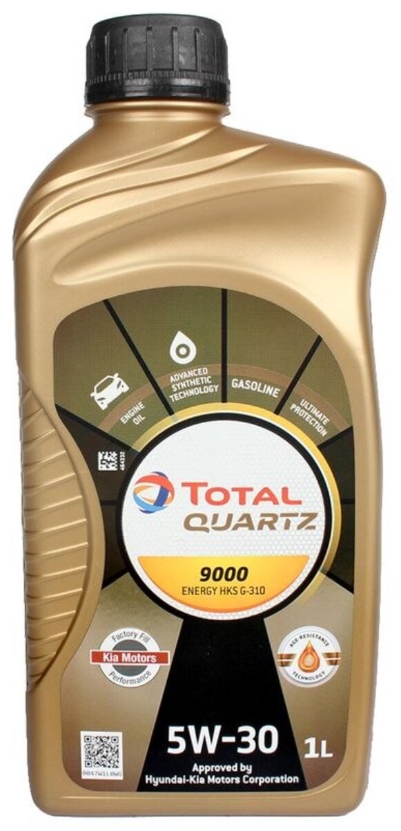 Синтетическое моторное масло TOTAL Quartz 9000 Energy HKS G-310 5W30 .